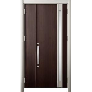 リシェント 玄関ドア3 断熱仕様 / 非防火 K4 M78型 アルミ色  親子ドア 特注サイズ  W...