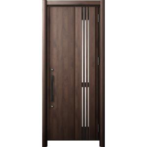 リシェント 玄関ドア3 断熱仕様 / 非防火 K2 M83型 木目調  片開き 特注サイズ  W：7...