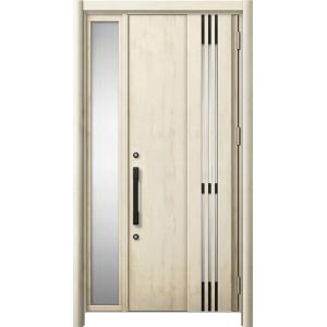 リシェント 玄関ドア3 断熱仕様 / 非防火 K2 M83型 木目調  片袖 特注サイズ  W：92...