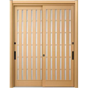 リシェント玄関引戸2 2枚建てランマなし PG仕様 P14型 木目調 CAZASキータイプ 特注サイ...