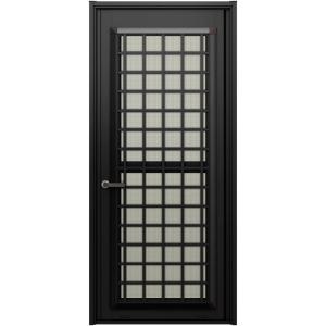 リシェント勝手口ドア ランマなし 高断熱・三方額縁 / 採風タイプ GA型(井桁格子) W：524〜...