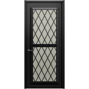 リシェント勝手口ドア ランマなし 高断熱・四方額縁 / 採風タイプ KA型(ヒシクロス格子) W：5...