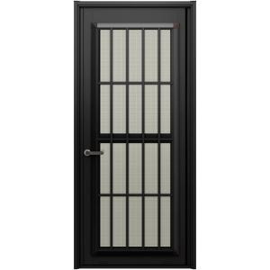 リシェント勝手口ドア ランマなし 高断熱・四方額縁 / 採風タイプ LA型(縦格子) W：524〜9...