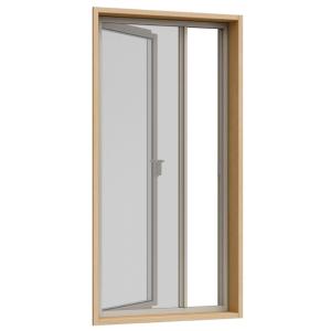 リフォーム網戸 横引きロール網戸 (マグネット固定) 特注サイズ WS：581〜800mm × HS...