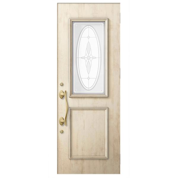 リトビラ 玄関ドア K2 C15型 片開き 特注 手動 本体Dw：813-913mm × Dh：1,...