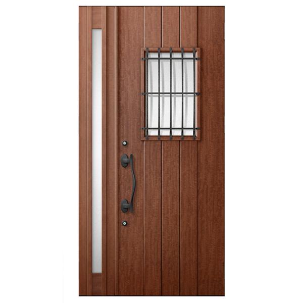 リトビラ 玄関ドア K2  D44型 親子 特注 手動 親扉Dw：813-913mm × Dh：2,...