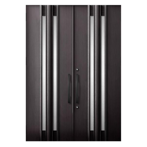 リトビラ 玄関ドア K2 G15型 両開き 特注 FamiLock電池式 親扉Dw：650-913m...