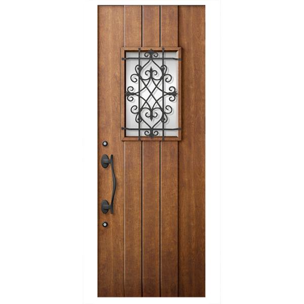 リトビラ 玄関ドア K4 D41型 片開き 特注 手動 本体Dw：813-913mm × Dh：1,...