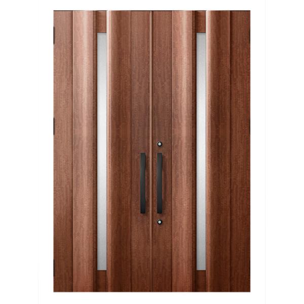 リトビラ 玄関ドア K4 G12型 両開き 特注 手動 親扉Dw：700-913mm × Dh：2,...