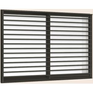 サーモスl 引き違い 2枚建て 横面格子付き おしゃれ Low E複層ガラス仕様 W 640mm リクシル トステム Lixil Tostem H 770mm