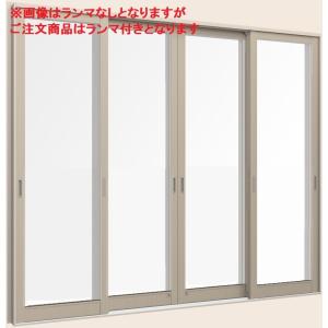 断熱土間引戸 サーモスLタイプ Low-Eガラス仕様 ランマなし 4枚