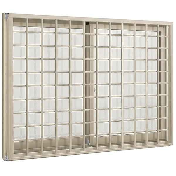 LIXIL セレクトサッシPG 引違い 2枚建 井桁面格子付 Low-E複層ガラス / アルミスペー...