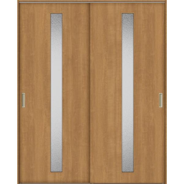 TA 室内引戸 Vレール方式 引違い戸2枚建て 鍵なし DSHH-EGA 1620 W：1,644m...