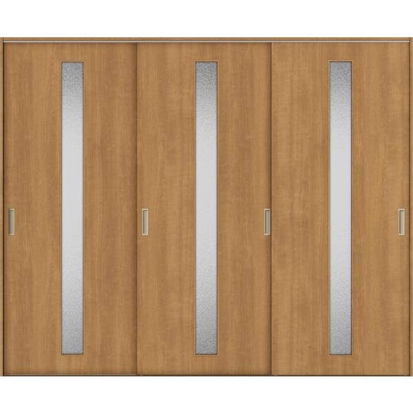 TA 室内引戸 Vレール方式 引違い戸3枚建て 鍵なし DSHT-EGA 特注サイズ W：1,736...