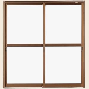 店舗引戸 半外付型 2枚建て 中桟付き ランマなし 16520 W：1,690mm × H