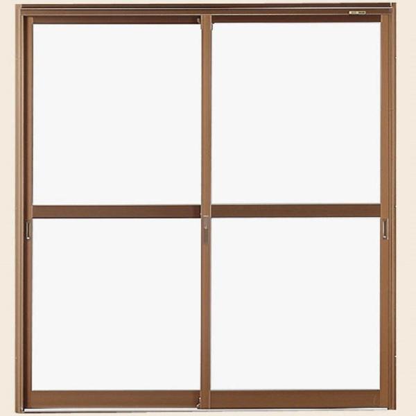 店舗引戸 内付型 2枚建て 中桟付き ランマなし 16520 W：1,690mm × H：2,000...