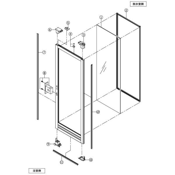 面材 1枚入り UDY8002006UL29WLト16M189B 交換用 LIXIL リクシル TO...