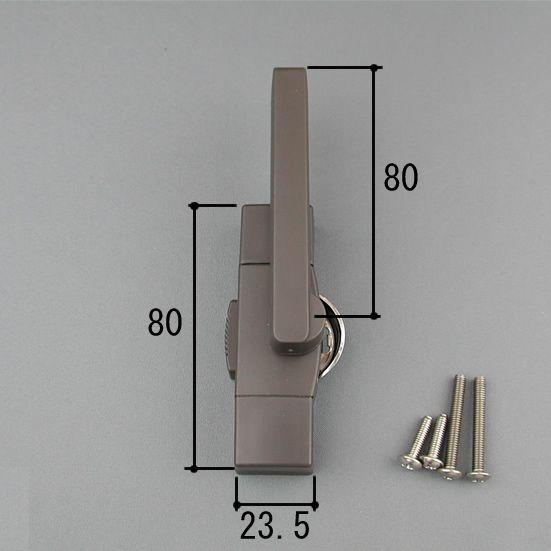 三協 アルミ 旧立山 アルミ 窓・サッシ 部品:引違い窓:クレセント（左勝手）:クレセント(WB28...