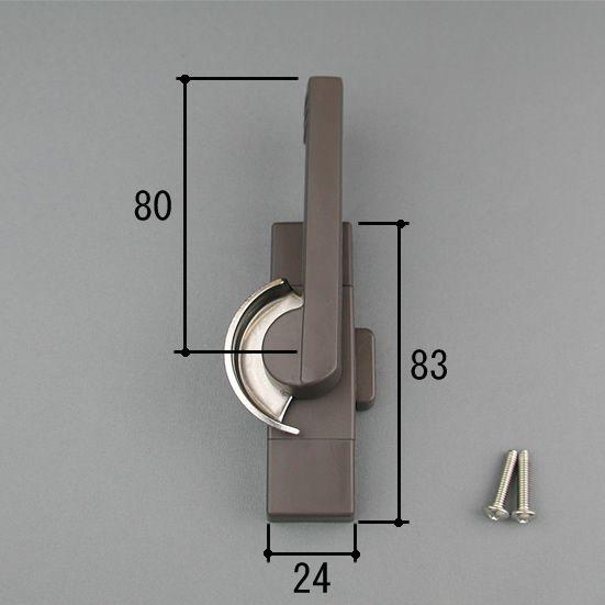 三協 アルミ 旧立山 アルミ 窓・サッシ 部品:引違い窓:クレセント（右勝手） WB4590 (WB...