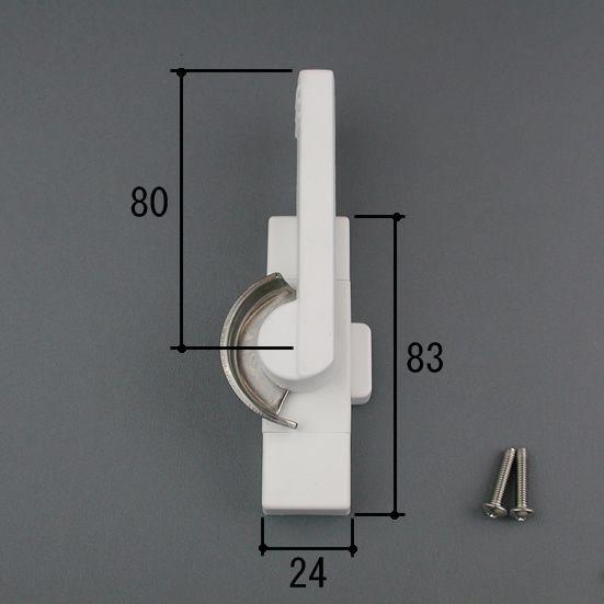 三協 アルミ 旧立山 アルミ 窓・サッシ 部品:引違い窓:クレセント（右勝手） WB4590 (WB...