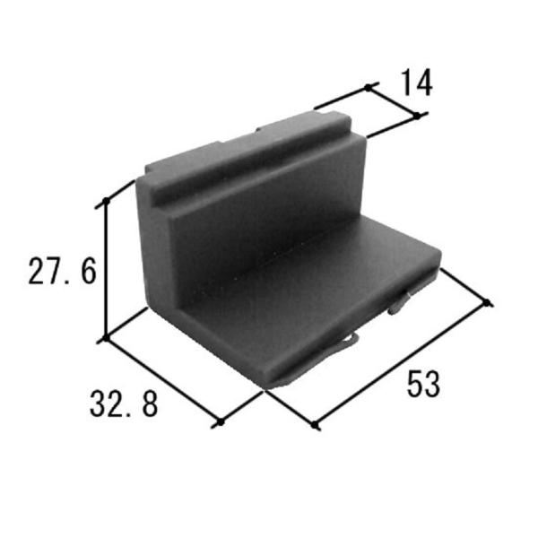 クレセントストッパー(内・上) / 1個入り WB4674 交換用 部品 三協アルミ