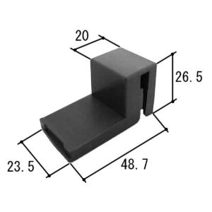 外障子ストッパー(下) / 1個入り WB4677 交換用 部品 三協アルミ｜clair