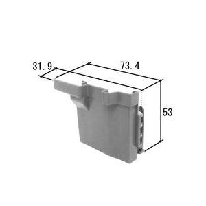 戸当りシールピース(内) 70 / 右勝手 WB4842R 交換用 部品 三協アルミ