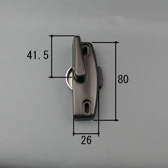 三協 アルミ 旧立山 アルミ 窓・サッシ 部品:引違い窓:クレセント（右勝手）:クレセント(WB73...