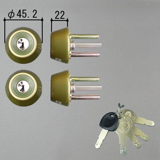 三協 アルミ 旧立山 アルミ 玄関ドア部品:シリンダー:FXII/FX/NX（アルピーネ）/SNX（...