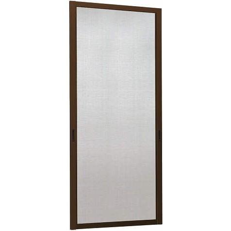 スライド網戸 勝手口 汎用片引き戸 2HH 内付型 16918用 W：810mm × H：1,797...