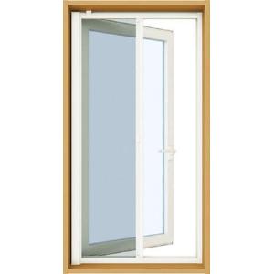 横引きロール網戸 フレミングJ たてすべり出し窓 / カムラッチハンドル仕様用 ブラックネット仕様 ...