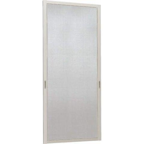 スライド網戸 フレミングJ 引き違い 半外付型 2枚建て 2×4工法用 XMHX-16018-V2 ...