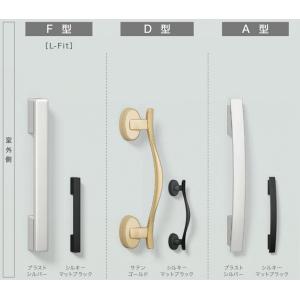 バーハンドル A型 手動 / 片開き用 室内:アルミ(一般仕様) 部品 バーハンドル A型 手動 / 片開き用 室内:アルミ(一般仕様) 部品