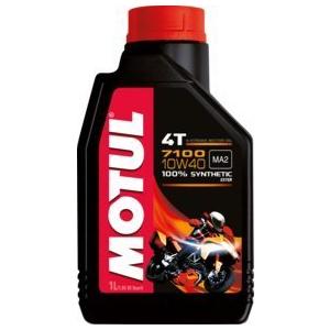 モチュール(Motul) 7100 4T 10W40 バイク用100%化学合成オイル 1L[正規品]...