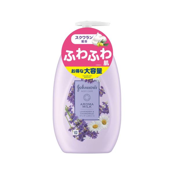 ジョンソンボディケア ドリーミーアロマミルク500ml ラベンダーとカモミールの香り 大容量 ボディ...