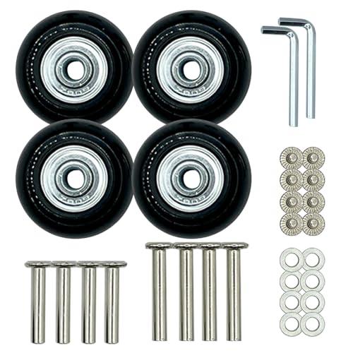 スーツケース タイヤ キャスター 交換用 ４個セット 50mm キャリーケース 車輪 修理 自分で交...