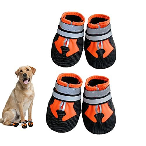 犬 靴 ドッグブーツ 犬 お散歩シューズ 防水 ペットの靴 履かせやすい 丈夫 散歩 介護 肉球保護...