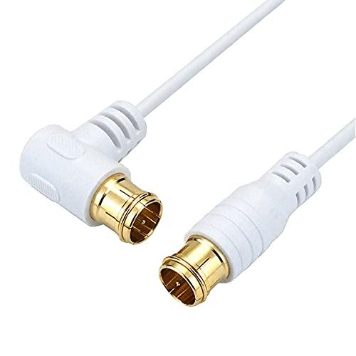 ホーリック 極細アンテナケーブル S-2.5C-FB同軸 5m  4K8K放送(3224MHz)/B...