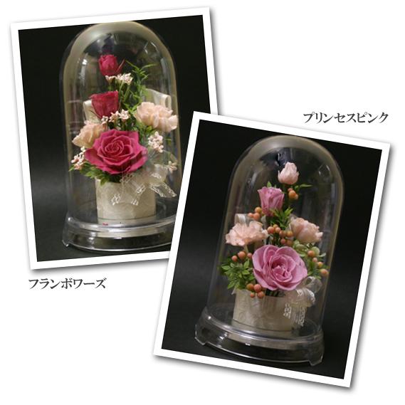 プリザーブドフラワー 送料無料 お祝い 誕生日 枯れない花 バラ ドーム入り プレゼント インテリア...