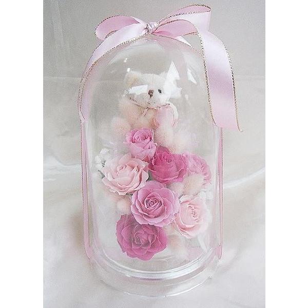 プリザーブドフラワー 送料無料 お祝い 誕生日 枯れない花 フラワードーム ドリーミング バラ プレ...