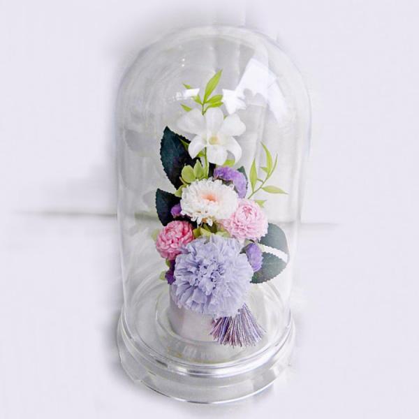 仏花 プリザーブドフラワー 送料無料 枯れない花 お仏壇 お供え花 お彼岸 仏壇飾り フラワードーム...