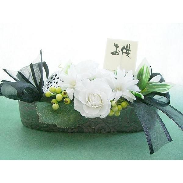 仏花 プリザーブドフラワー 送料無料 枯れない花 お仏壇 お供え花 お彼岸 仏壇飾り チュベローズ ...