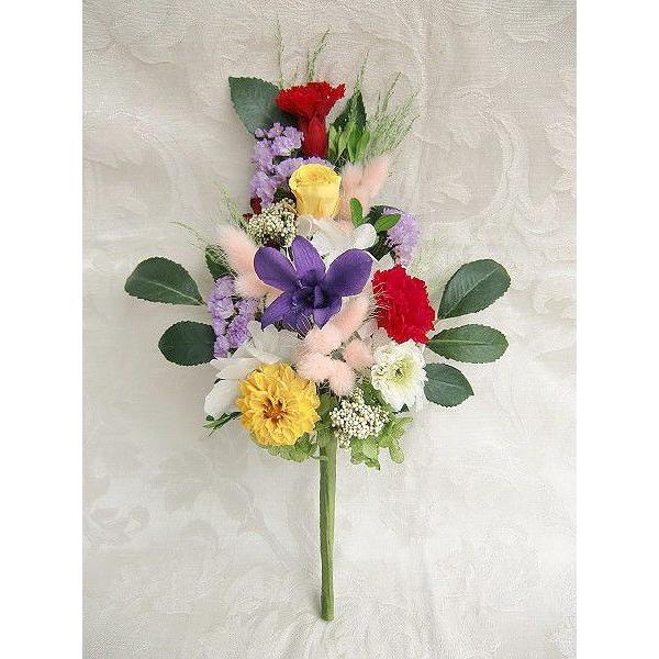 仏花 プリザーブドフラワー 送料無料 枯れない花 お仏壇 お供え花 お彼岸 仏壇飾り 愁華 バラ カ...