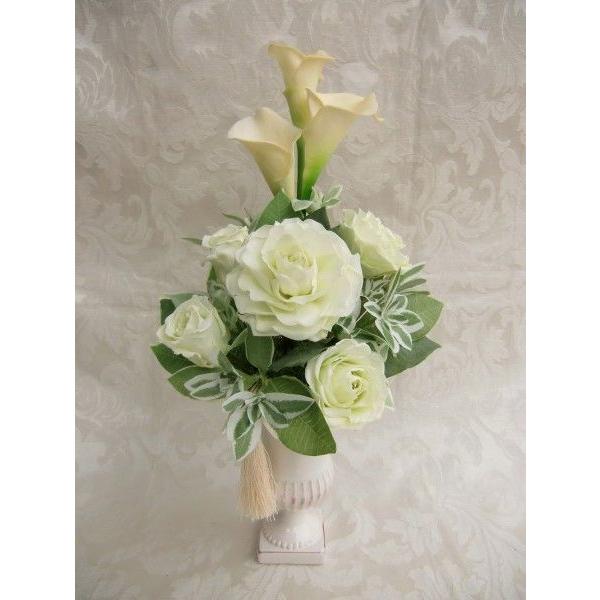 仏花 プリザーブドフラワー 送料無料 枯れない花 お仏壇 お供え花 お彼岸 仏壇飾り バラ 花瓶 プ...