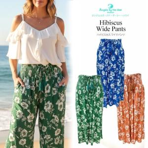 ワイドパンツ ボトムス ハワイ リゾート Angels by the Sea Hawaii