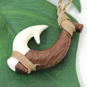 ハワイ ハワイアンアクセサリー コアウッド フィッシュフック