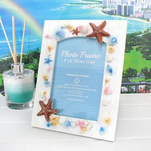 ハワイ インテリア 写真立て Island Heritage フォトフレーム シェル