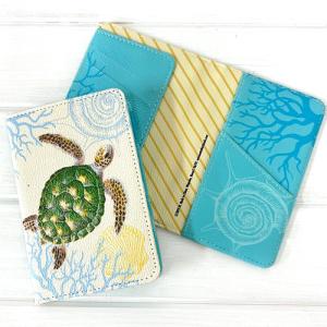 ハワイアン雑貨 パスポートケース パスポートカバー 旅行 ハワイ 雑貨 Island Heritage ホヌ ボヤージュ パスポート ホルダー