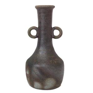 景徳鎮 青花山水花瓶 中国 陶磁器 工芸 - アートの友社 : くみあい