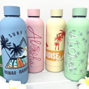 水筒 500ml おしゃれ マイボトル Kahiko ナニ ボトル アウトドア 可愛い シンプル｜clara-hawaii